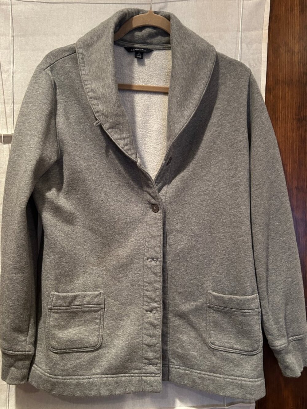 Land's End Casual Gray Blazer / Jacket